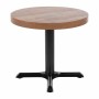 BOLERO - Plateau de table rond 60 cm effet bois vieilli