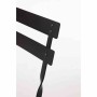 BOLERO - Lot de 2 chaises de terrasse en acier coloré noires