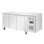 POLAR - Table réfrigérée négative 3 portes, capacité 358 L