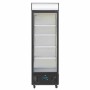 POLAR - Armoire réfrigérée positive avec caisson lumineux série G noire 368 L