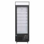 POLAR - Armoire réfrigérée négative avec caisson lumineux série G noire 412 L