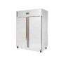 Armoire froide positive inox 1300 L, 2 portes GN 2/1, série U - POLAR