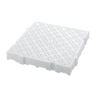 L2G - Caillebotis blanc 500 x 500 mm épaisseur 50 mm