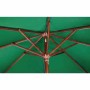 BOLERO - Parasol carré 2,5m vert