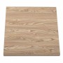 BOLERO - Plateau de table carré effet bois clair 70 cm