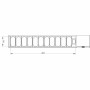 Vitrine à ingrédients 11 bacs GN 1/3 + 1 bac GN 1/9 avec pare-haleine - DIAMOND
