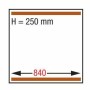 DIAMOND - Machine sous-vide double chambre 840x830x250 mm 250 m3/h