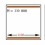 DIAMOND - Machine sous-vide double chambre 1100x730x230 mm 250 m3/h