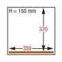 DIAMOND - Machine sous-vide chambre 350x370x150 mm 8 m3/h