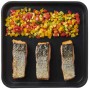 DIAMOND - Set 2 plateaux de cuisson téflon lisse 