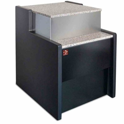 DIAMOND - Elément caisse 1000 mm - NOIR (Rome Line) 