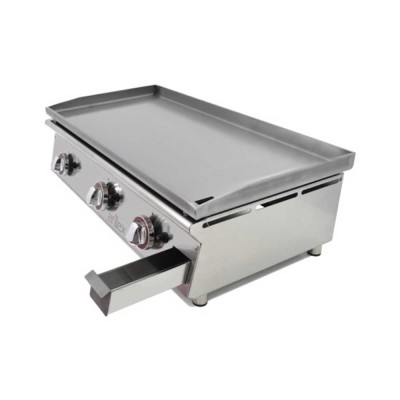 ARILEX - Plancha à gaz en acier laminé L. 806 mm