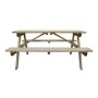 ROWLINSON - Table de pique-nique en bois 1,5 m