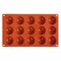 PAVONI - Plaque 15 demi-sphères en silicone Formaflex