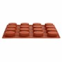 PAVONI - Plaque 16 ovales en silicone Formaflex