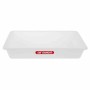 ARAVEN - Bac alimentaire peu profond transparent 435mm