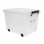 ARAVEN - Conteneur alimentaire mobile avec couvercle 50L
