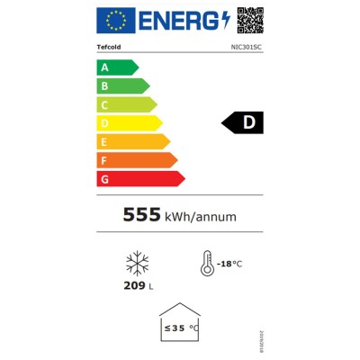 TEFCOLD - Congélateur de crème glacée couvercles vitrés plats 218 L