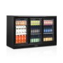 TEFCOLD - Arrière bar 3 portes vitrées coulissantes 278 L
