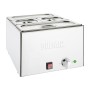 BUFFALO - Bain-marie 2 bacs GN 1/3 et 2 bacs GN 1/6