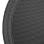 OLYMPIA - Plateau rond antidérapant en fibre de verre noir Ø 280 mm