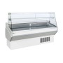AFI - Vitrine droite froid ventilé avec réserve 2500 x 1054 mm