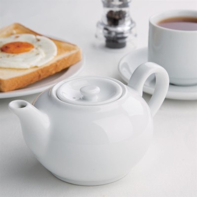 OLYMPIA - Théières en porcelaine 426 ml (lot de 4)