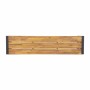 BOLERO - Bancs industriels en acier et acacia, 160 cm (lot de 2)