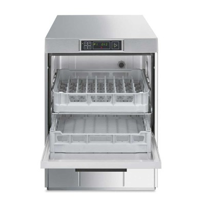 SMEG - Lave-vaisselle frontal Easyline 500x500 mm double panier adoucisseur surpresseur rinçage