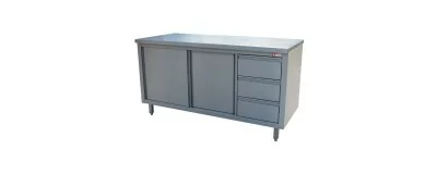 Meuble Inox Cuisine Rangement